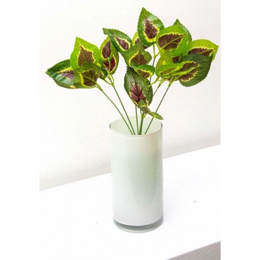 Follaje coleos rojo 37cm
