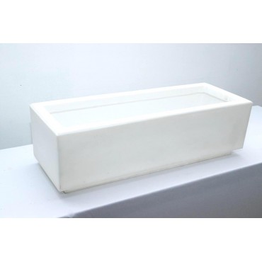 Jardinera blanca de...